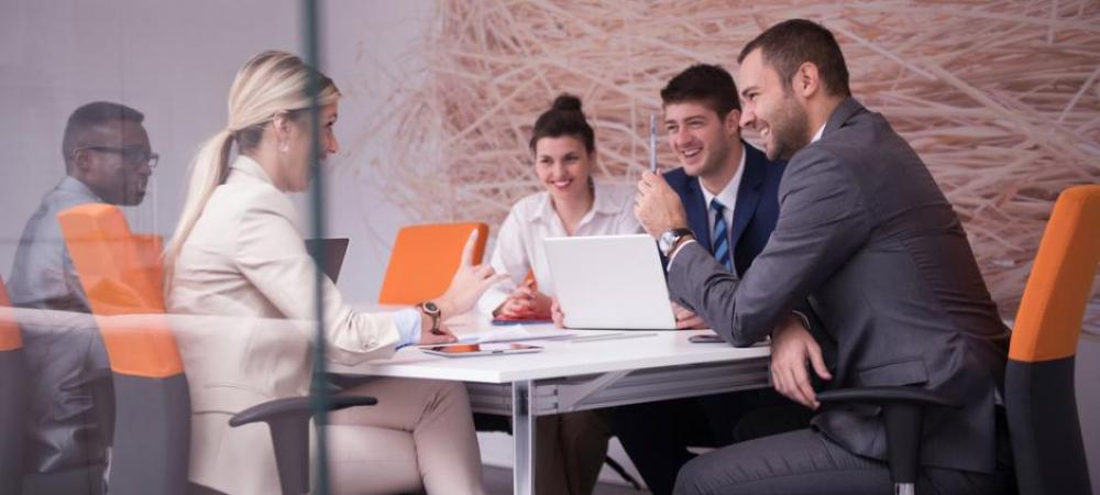 Office Associates in Meeting Room