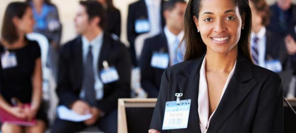 Business Woman Smiling